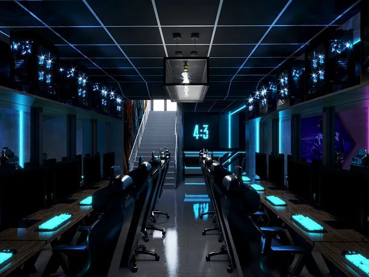 Пространство для виртуальной реальности с шлемами VR